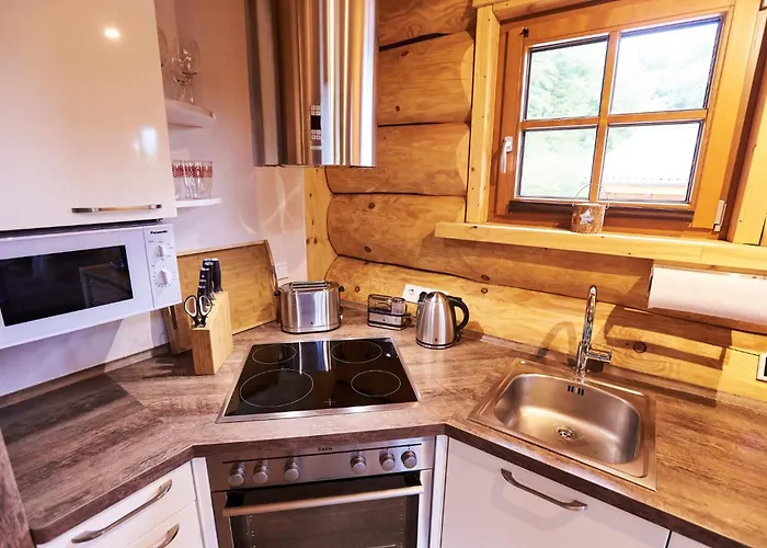 別荘 Eifelblockhaus Rieden